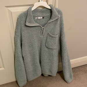 Long sleeve sweater/cover up, size large